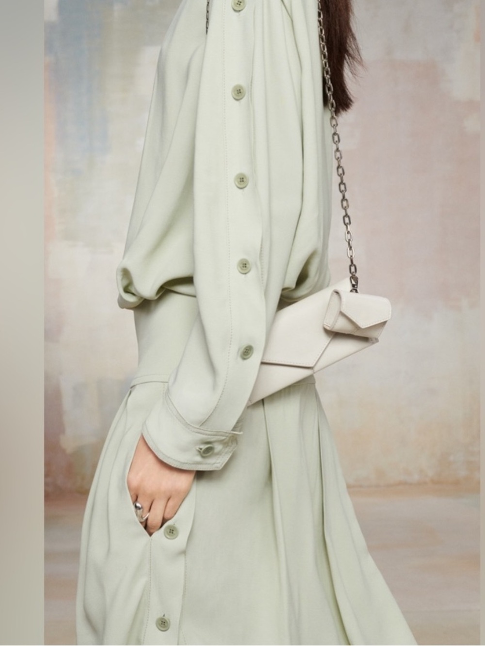 Zara SRLPS long sleeve maxi dress - Picture 2 of 11